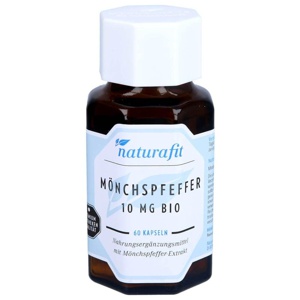 NATURAFIT Mönchspfeffer 10 mg Bio Kapseln Produktbild