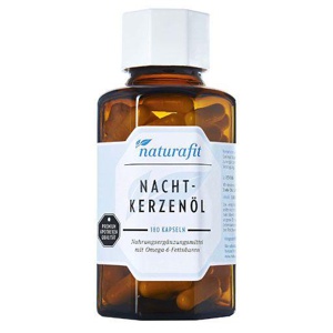 NATURAFIT Nachtkerzenöl plus E Kapseln Produktbild