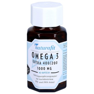 NATURAFIT Omega-3 extra 400/200 Kapseln Produktbild