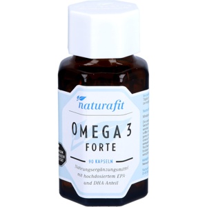 NATURAFIT Omega-3 forte Kapseln Produktbild