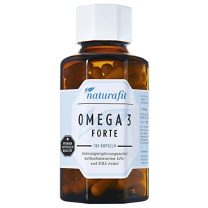 NATURAFIT Omega-3 forte Kapseln Produktbild