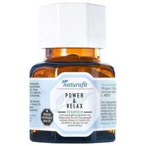 NATURAFIT Power & Relax Aschw.Rhod.OPC Q10 BVit.Mg Produktbild