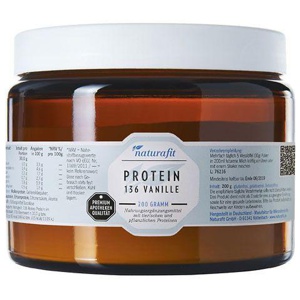 NATURAFIT Protein 136 Vanille Pulver Produktbild