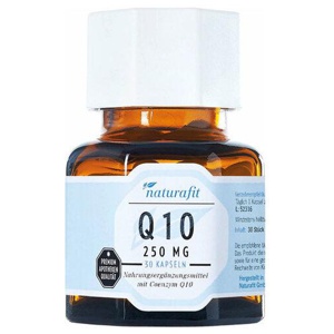 Naturafit Q10 250 mg natürlich Kapseln, 30 St Kapseln Produktbild