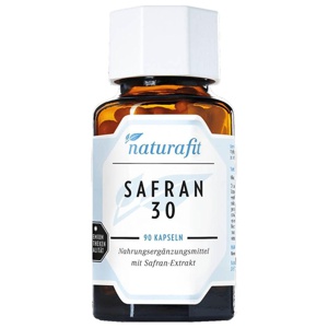 NATURAFIT Safran 30 Kapseln Produktbild