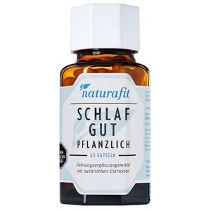 NATURAFIT Schlafgut pflanzlich Kapseln Produktbild