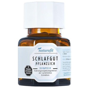NATURAFIT Schlafgut pflanzlich Kapseln Produktbild