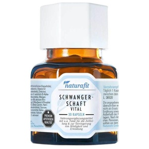Naturafit Schwangerschaft Vital Kapseln, 30 St Kapseln Produktbild