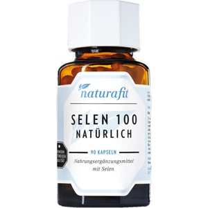 NATURAFIT Selen 100 natürlich Kapseln Produktbild