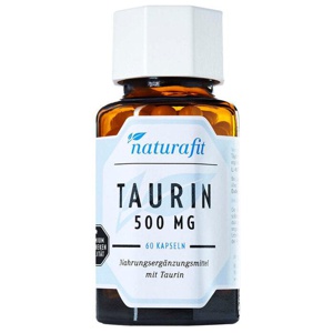 NATURAFIT Taurin 500 mg Kapseln Produktbild