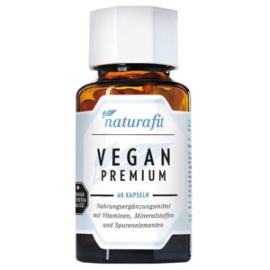 NATURAFIT Vegan Premium Kapseln Produktbild