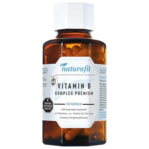 NATURAFIT Vitamin B Komplex Premium Kapseln Produktbild