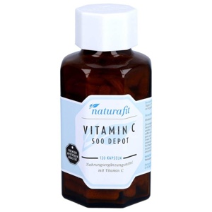 NATURAFIT Vitamin C 500 Depot Kapseln Produktbild