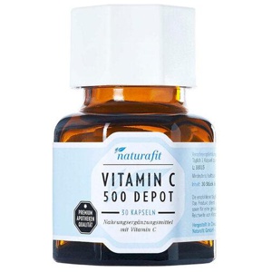 NATURAFIT Vitamin C 500 Depot Kapseln Produktbild