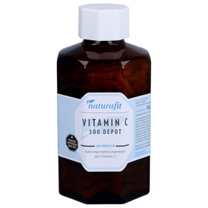 NATURAFIT Vitamin C 500 Depot Kapseln Produktbild