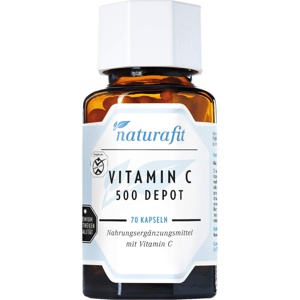 NATURAFIT Vitamin C 500 Depot Kapseln Produktbild