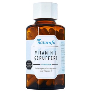 NATURAFIT Vitamin C gepuffert Kapseln Produktbild
