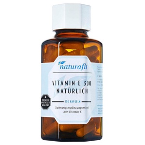 NATURAFIT Vitamin E 300 natürlich Kapseln 150 St Kapseln Produktbild