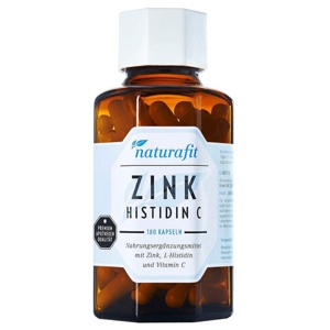 NATURAFIT Zink Histidin C Kapseln Produktbild