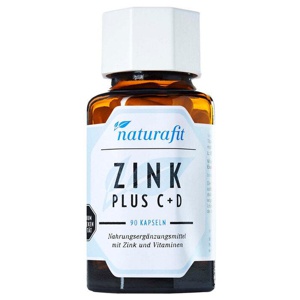 NATURAFIT Zink Plus C+D Kapseln Produktbild