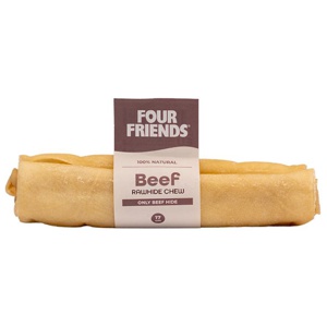FourFriends Beef Rawhide Chew 17 cm produkt bild