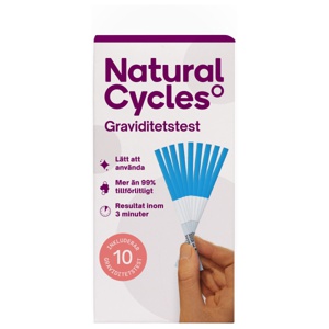 Natural Cycles Graviditetstest, 10 st produkt bild