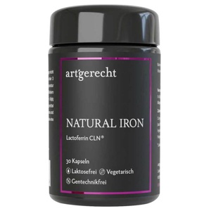 Natural Iron magensaftresistente Kapseln, 30 St Kapseln magensaftresistent Produktbild