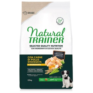 Natural Trainer Selected Quality Nutrition Puppy Medium & Maxi Huhn Produktbild