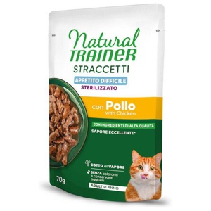 Natural Trainer Straccetti Difficult Appetite Sterilised Streifen in Soße Produktbild