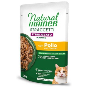 Natural Trainer Straccetti Mature Sterilised Streifen in Soße Produktbild