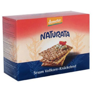 Naturata Knækbrød m. sesam Ø 250 g produktbillede