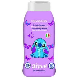 NATURAVERDE Kids Stitch Shampoo & Shower Gel Schampo & Duschtvål 250 ml produkt bild