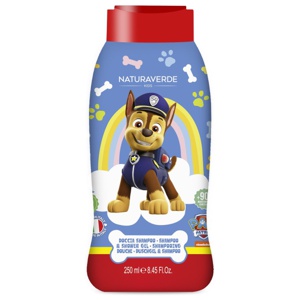 NATURAVERDE Paw Patrol Shampoo & Shower Gel 250 ml produkt bild