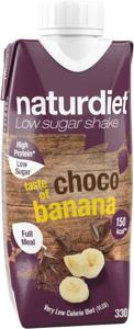 Naturdiet Shake Chocobanana 330 ml produkt bild