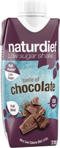Naturdiet Shake Chocolate 330 ml produkt bild