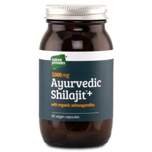 Nature Provides Shilajit & Ashwagandha 90 kapsler produktbillede