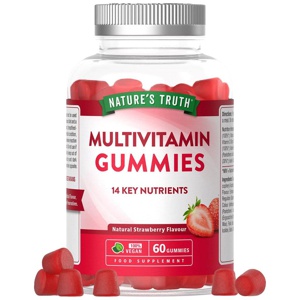 Nature's Truth Adult Multivitamin 60 Vegan Gummies Strawberry Flavour product image
