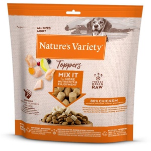 Nature's Variety Gefriergetrocknete Topper für Hunde Produktbild