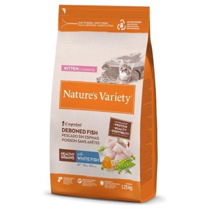 Nature's Variety Healthy Grains Kitten Weißfisch Produktbild