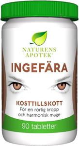 Naturens Apotek Ingefära 90 tabletter produkt bild