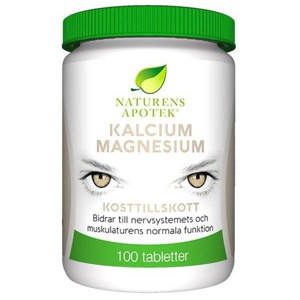 Naturens Apotek Kalcium Magnesium 100 tabletter produkt bild