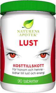 Naturens Apotek Lust L-Arginin 90 tabletter produkt bild