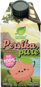 Naturens Skafferi Persikapuré 100% 500 ml produkt bild