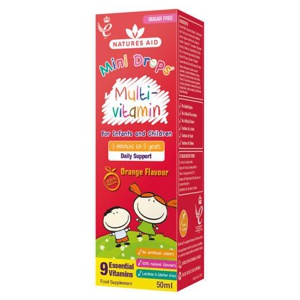 Natures Aid Children's Multi-vitamin Mini Drops product image