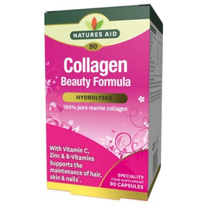 Natures Aid Collagen Beauty Formula with Vitamin C, Zinc & B-Vitamins product image