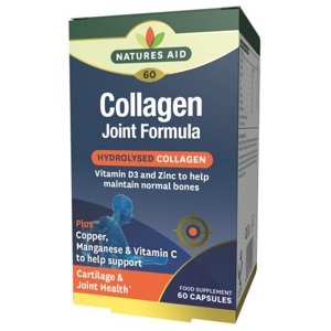 Natures Aid Collagen Joint Formula with Vitamin D3 & Zinc, plus Copper, Manganese & Vitamin C product image
