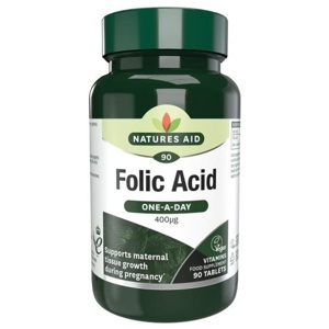 Natures Aid Folic Acid - 400ug product image