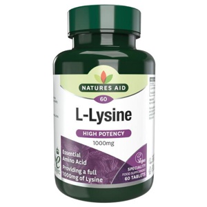 Natures Aid L-Lysine 1000mg product image
