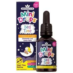 Natures Aid Mini Drops Bed Time (Chamomile & Lemon Balm) product image