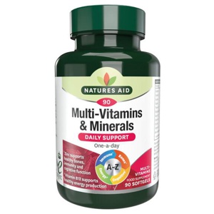 Natures Aid Multi-Vitamins & Minerals (with Iron) product image